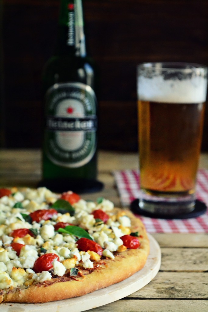 Μπύρα Heineken με Πίτσα Συνταγή