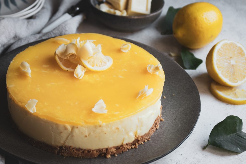 Συνταγή για cheesecake λεμόνι με ζελέ