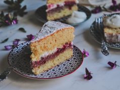 Sponge Cake με μαρμελάδα φράουλα (Βικτώρια Κέικ)