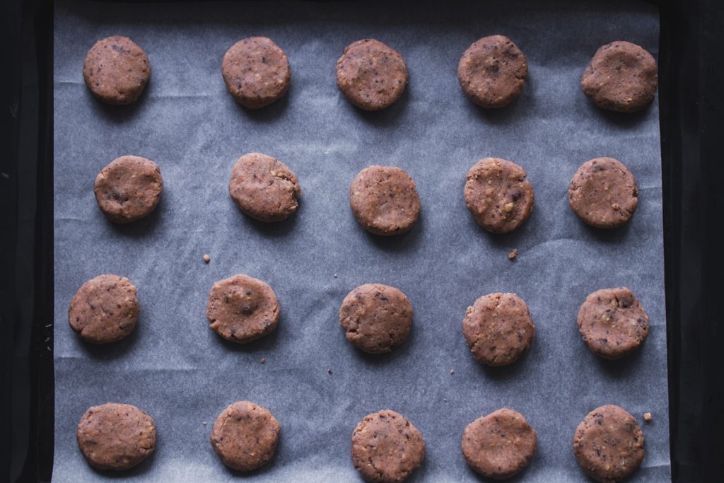 Chocolate cookies recipe, ζύμη για μπισκότα