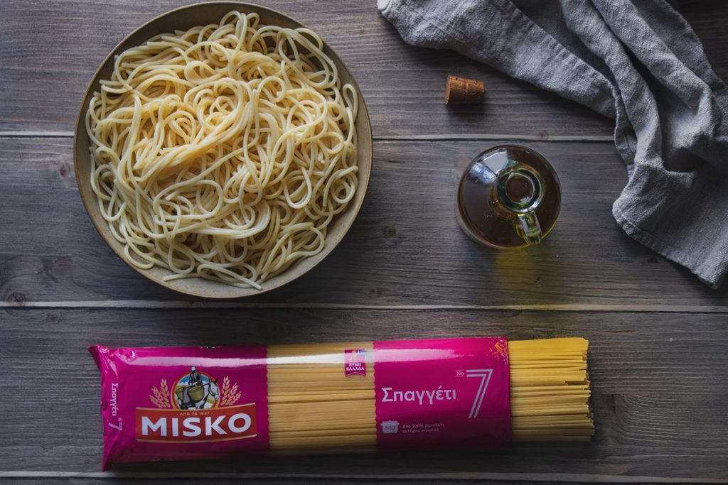 Συνταγές misko σπαγγέτι, comfort food
