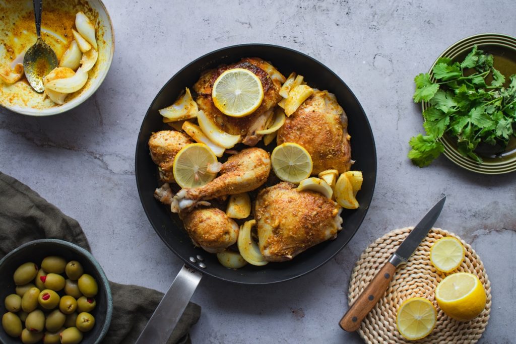 Chicken recipes_Συνταγές με κοτόπουλο λεμονάτο, μπαχαρικά