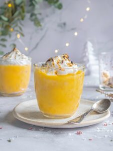 Γλυκό με λεμονόκρεμα με κουραμπιέδες_Lemon pie σε ποτήρι