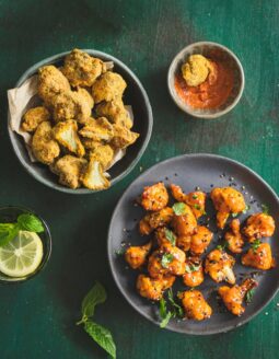 Μπουκιές από κουνουπίδι στον φούρνο, vegan nuggets